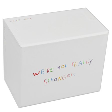 Engelska versionen av We'reNotReallyStrangers kortspel