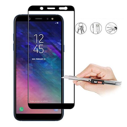 3-PACK Skärmskydd (ProGuard) Samsung Galaxy A6 Plus