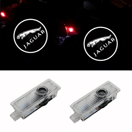 Dørprojektionslampe, Jaguar velkomstlampe XE/XEL/XFL/F-TYPE, 2 stk.