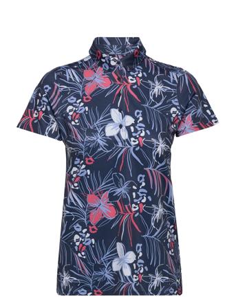 W Mattr Artwork Polo T-shirts & Tops Polos Marineblå PUMA Golf*Betinget Tilbud