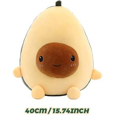 Avocado Plyslegetøj Sød Avocado Pude Udstoppede Dyr Legetøj Til Piger Drenge Jul