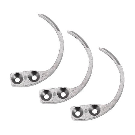 3 stk. Magnetiske Kroge Alarm Nøglekrog Aftager Magnetisk Fjerner Tilbehør Mini Krog Aftager Tag Krog Pin Åbner Nøgle (FMY)