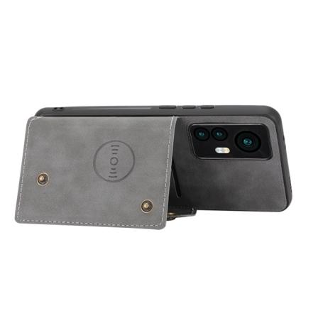 Smidigt Skal Kortfack - Xiaomi Mi 12T Pro Grå