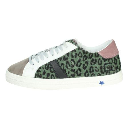 D.a.t.e. J331-HL3-PN-La Sneakers Grøn, Dame, Størrelse: 37 EU
