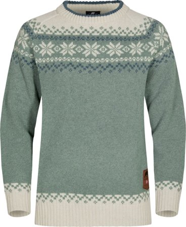 Gridarmor Snøkrystall Ullgenser Woman Women long-sleeved sweaters Green L