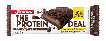 Enervit The Protein Deal Barretta Gusto Doppio Cioccolato 55g