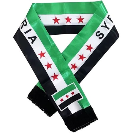 10 stk. Syria flagg skjerf flagg av Syria Arabiske Republikk trykk skjerf Arabiske gaver Syrisk flagg bandana sjal for menn kvinner