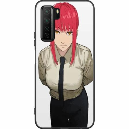 Huawei P40 Lite 5g Svart Skal Makima Chainsaw Man