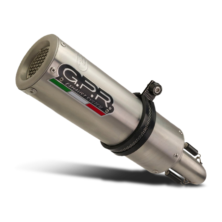 Pełny Układ Wydechowy G.P.R. M3 Inox Stal Nierdzewna Szczotkowana - Kawasaki Ninja 650 2017-2020