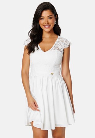 Chiara Forthi Amante lace dress White Klær