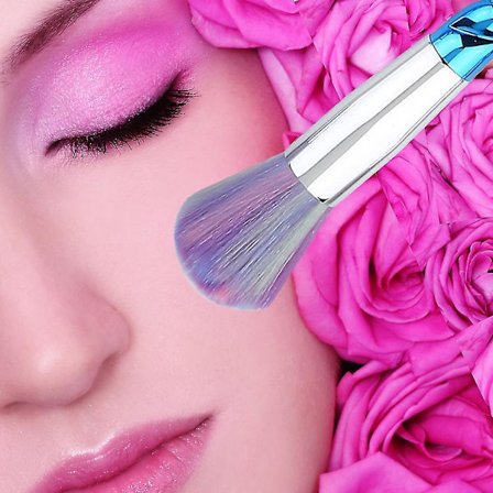 10 stk Tråd Regnbue Håndtak Praktiske Sminkekoster