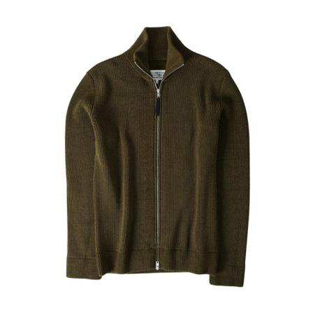Maison Margiela, Zip-throughs Zielony, Mężczyzna, Rozmiar: L
