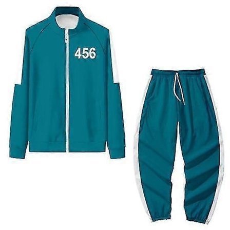 Squid Game Hoodie Tracksuit Dress - Halloween Party Cosplay Kostyme - WELLNGS