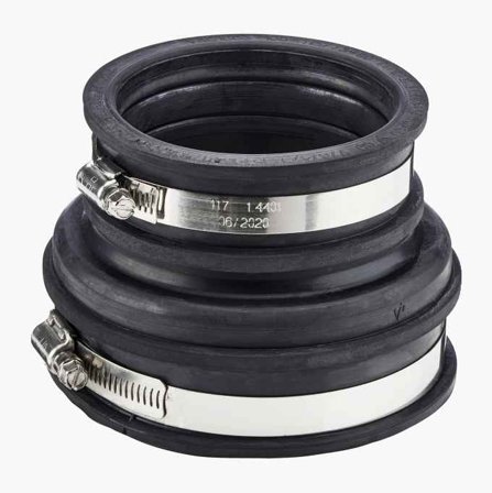 Övergångskoppling 100-115/75-90 mm - Biltema