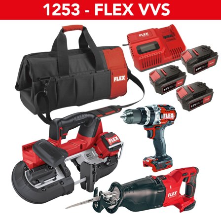 Flex Flex VVS Kombikit, Maskintillbehör & förbrukning