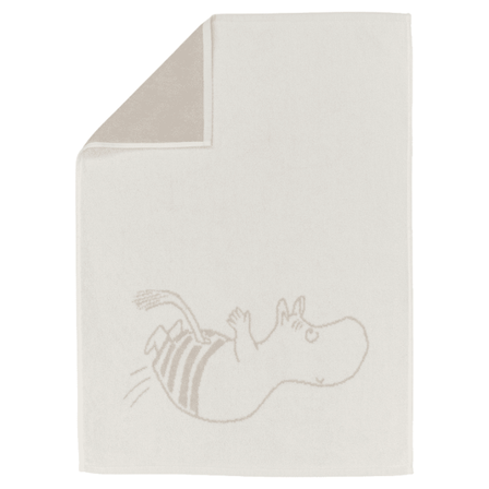 MOOMIN-ARABIA HÅNDKLE 50X70 MUMMITROLLET HVIT