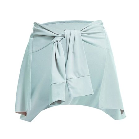 Ballet nederdel dekorativ falsk skjorte BLÅ