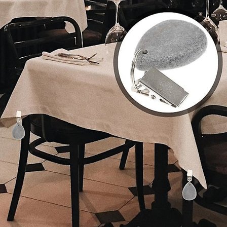 Dukduk för bordsduk, kjol, heminredning, vindtäta vikter, klädhängare, enkel