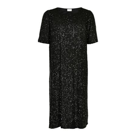 IN Front, Short Dresses Zwart, Dames, Maat:L