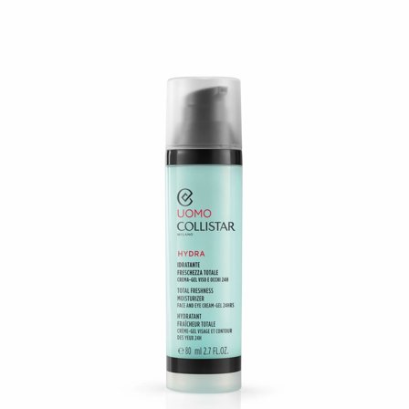 Collistar L'uomo Hydra - Idratante Freschezza Totale 80ml - Gel viso uso quotidiano