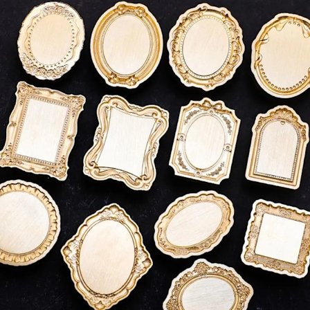 Photo Frame Sealing Wax Stamp Head Fire Paint Lacquer Copper Seal Wax Stamp Heads Envelope Wedding Party Invitation Tools