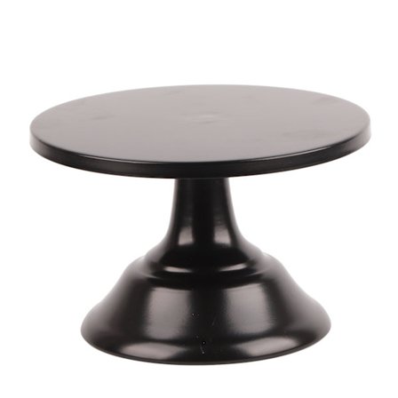 Rund kageopsats i metal, rustbestandig, høj holder til jubilæer og fester