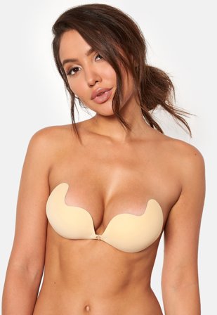 Freebra Cleavage Boost Bra Beige Klær