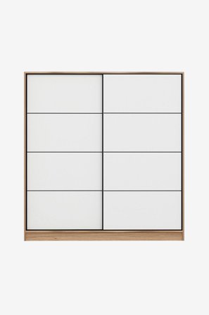 Hanah Home - Vaatekaappi Eloise - Valkoinen - Vaatekaapit - - Homeroom