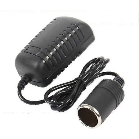 Aiv Strømadapter Spenningsomformer 220/230v Stikkontakt Til 12v Sigarettenner