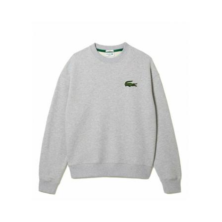 Lacoste, Sweatshirts Hoodies Grijs, unisex, Maat:M