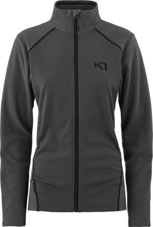 Kari Traa Women's Kari Full Zip Fleece Women Mid layer tops Grey XL