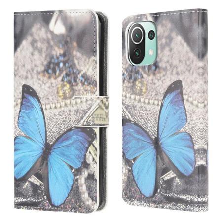Xiaomi Mi 11 Lite 4g, 5g, 11 Lite 5g Ne Fodral - Blue Butterfly Blue Butterfly