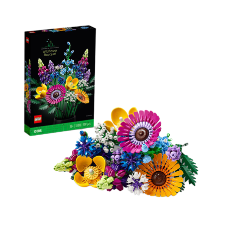 LEGO Icons Bukett med vilda blommor 10313 Byggset Byggsatser Unisex ONESIZE