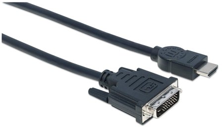 Manhattan videokabel - HDMI / DVI - 3 m