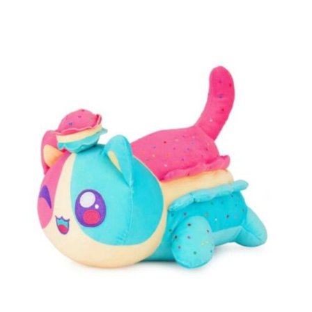 Meemeows Food Aphmau Cat Doll Fylld Toy Plysch Dolls Munk 25cm