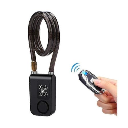 Cykel sikkerhedslås trådløs fjernbetjening tyverialarm vibrationslås elektrisk motorcykel Co