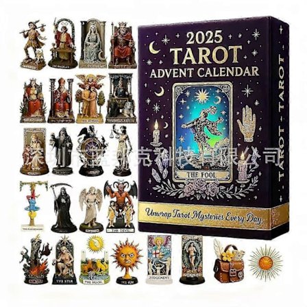 Tarot Adventskalender Tarot Jule Adventskalender Blind Box (FMY)