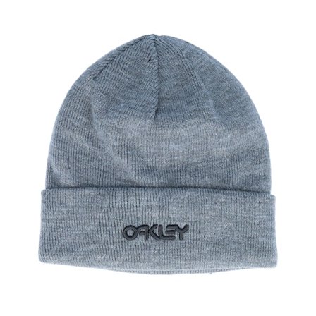 Oakley - Grey cuff Beanie - Logo Beanie New Athletic Grey Cuff @ Hatstore