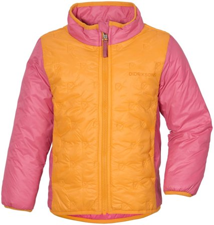 Didriksons Doro Kids' Jacket Children middle-layer synthetic jackets Orange 140