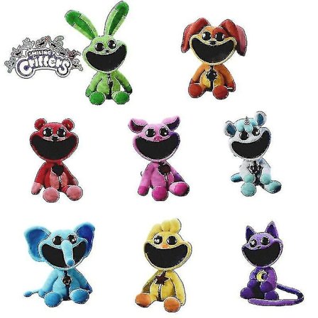 Smiling Critters Plussilelut Hopscotch Catnap Bearhug Plussilelu Joululahjat