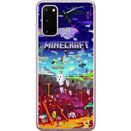 Yhteensopiva Puhelinkuori Samsung Samsung Galaxy S20 MineCraft