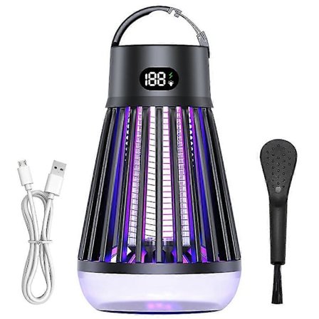 2024 Zappify 2.0 Myggfanger, USB-ladbare Bærbar Zapper NY