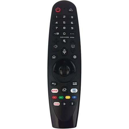 Fjernsyn Magic Remote AN-MR20GA, AKB75855501 til 2020 LG Smart TV med stemmestyring, musefunktion, direkte knapper til Netflix