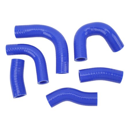 Radiator Kølervæske Slange Silikon Varmebestandig Lækagefri Radiator Kølervæske Slange Sæt til Magna VF1100C VF1000C V65 Blå