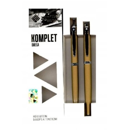 Zenith/ Fountain Pen + Ballpoint Pen Set/ Guld