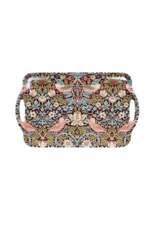 Morris & Co Strawberry Thief Brown Bricka Serveringstillbehör Brun ONESIZE