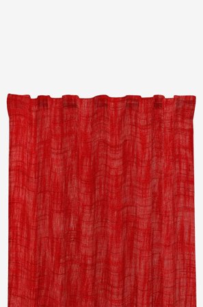 Redlunds - Bruce multilengder 250 - Rød - Gardiner - 140X250 - Fra Homeroom