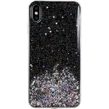 Wozinsky Star Glitter iPhone 12 Pro Max Skal Svart Black