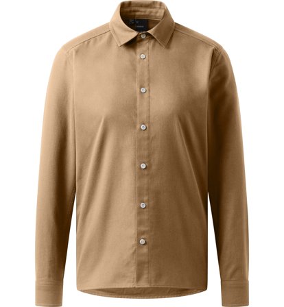 Haglöfs Virke Flannel Shirt Women Teak Brown - Damen - XS