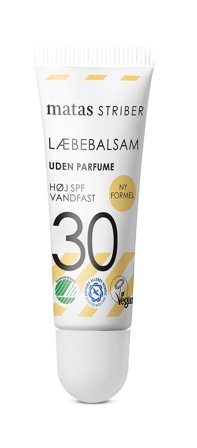 Matas Striber Læbebalsam SPF 30 Uden Parfume 10 ml, Skincare, Solcreme, Solcreme Til Ansigtet